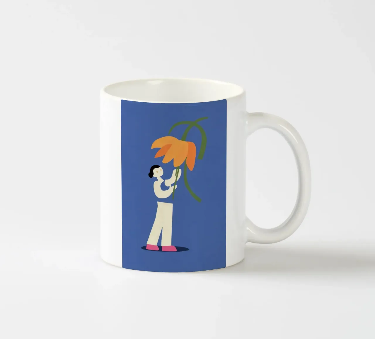 Tenere in mano un dente di leone tazza in ceramica da Peak Delusion
