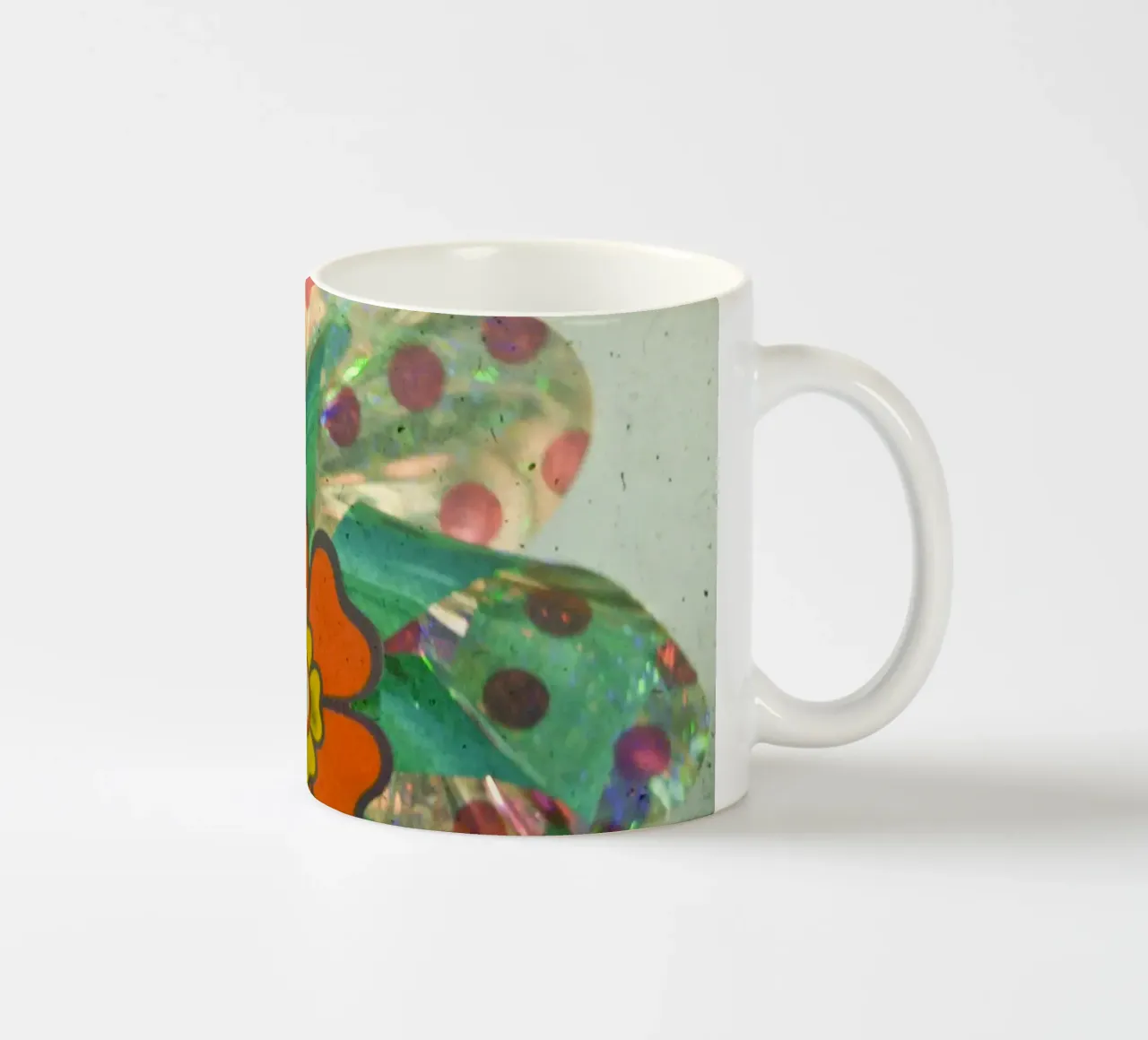 Il fiore d'argento tazza in ceramica da Cassia Beck Photography