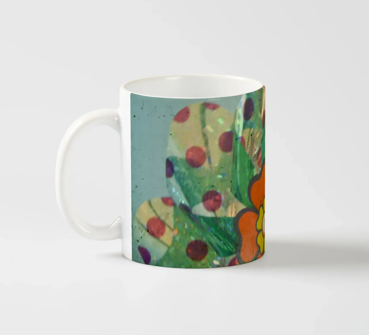 Il fiore d'argento tazza in ceramica da Cassia Beck Photography
