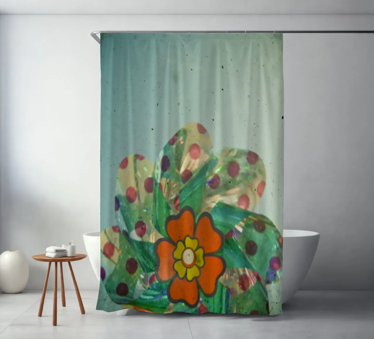 Il fiore d'argento tenda da doccia da Cassia Beck Photography