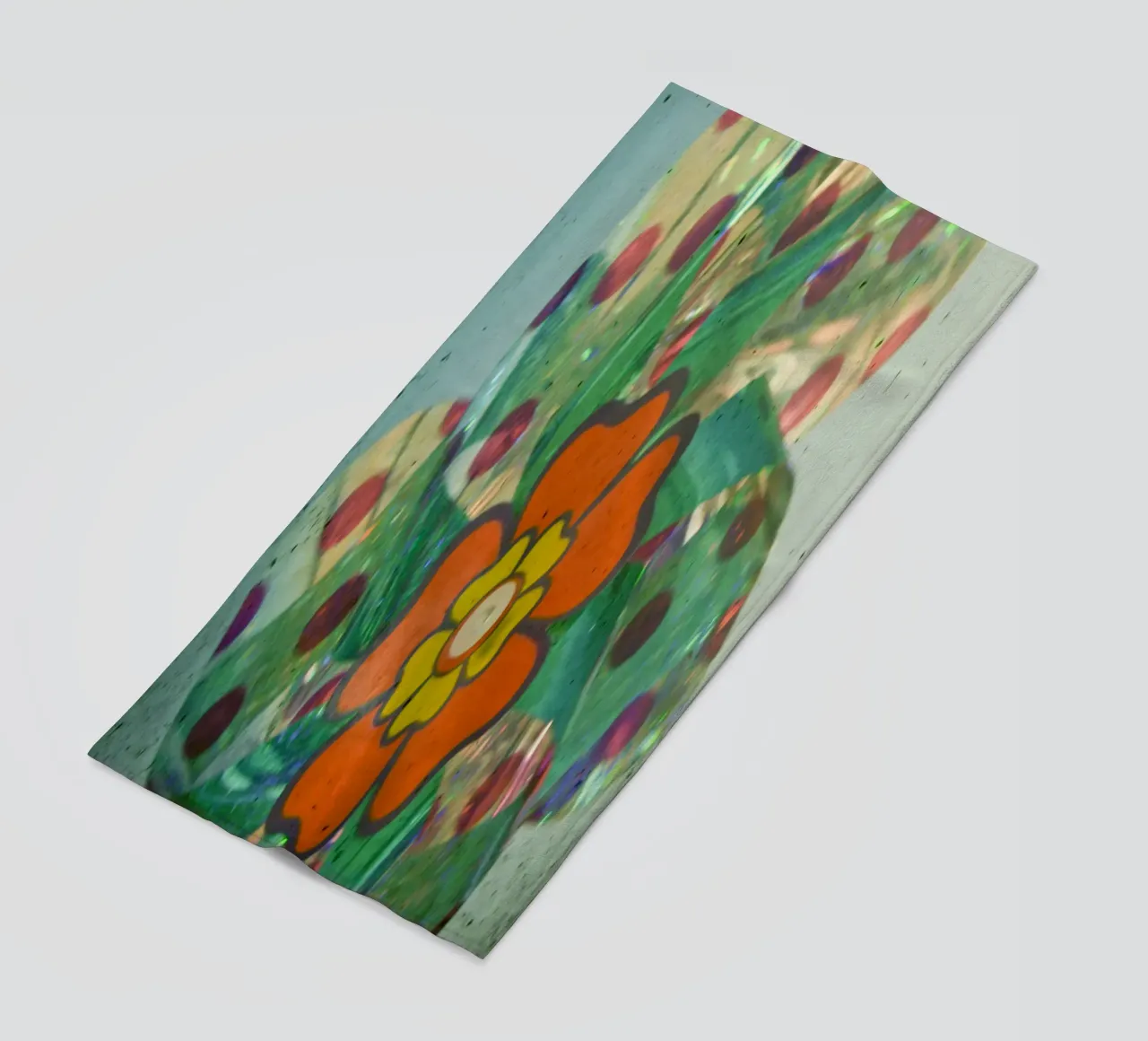 Il fiore d'argento telo mare da Cassia Beck Photography