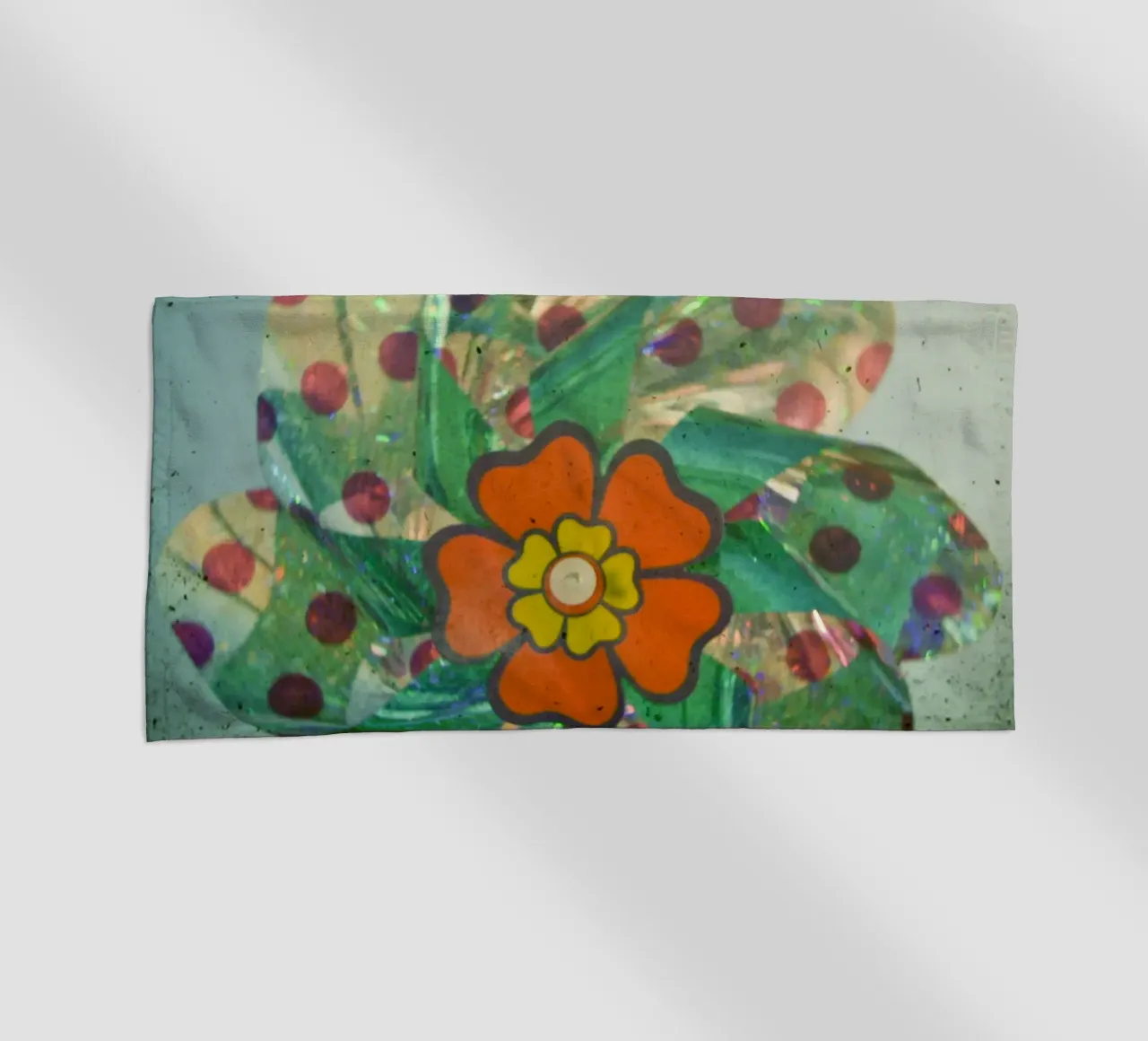 Il fiore d'argento telo mare da Cassia Beck Photography