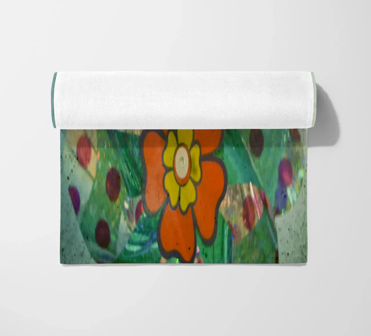 Il fiore d'argento telo mare da Cassia Beck Photography