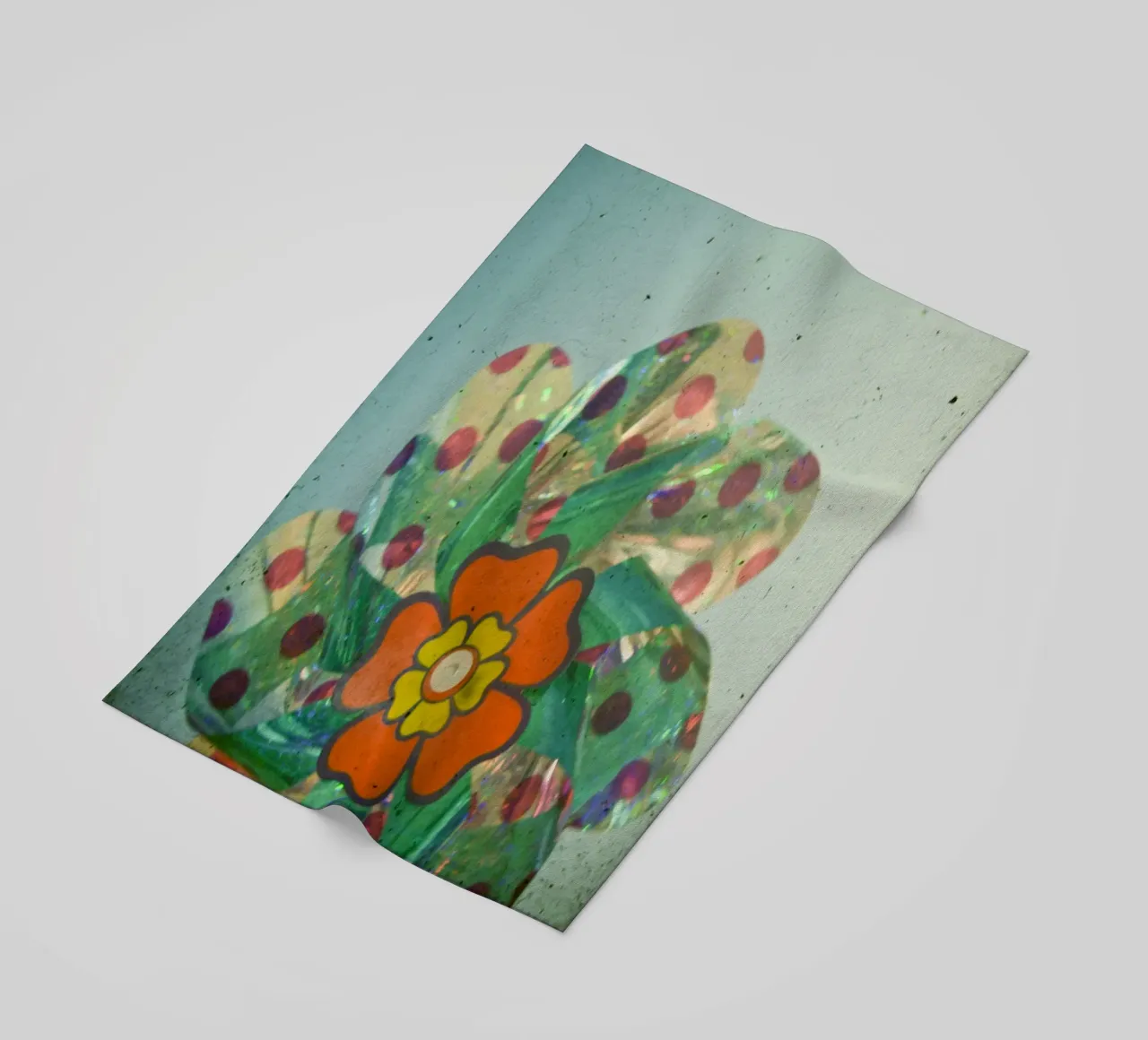 Il fiore d'argento telo mare da Cassia Beck Photography