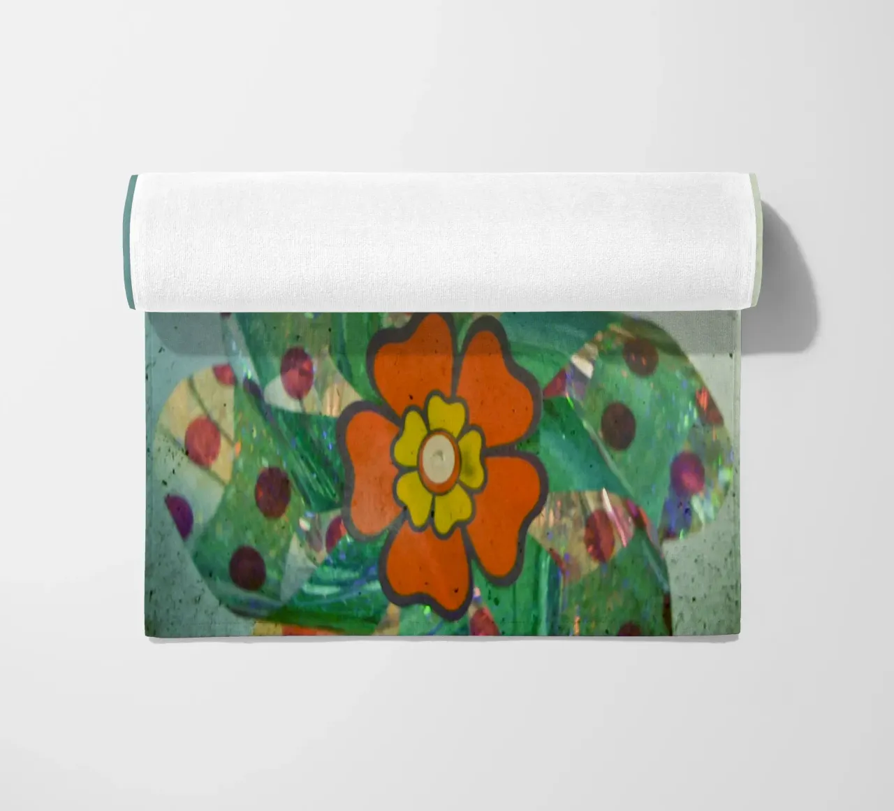 Il fiore d'argento telo mare da Cassia Beck Photography