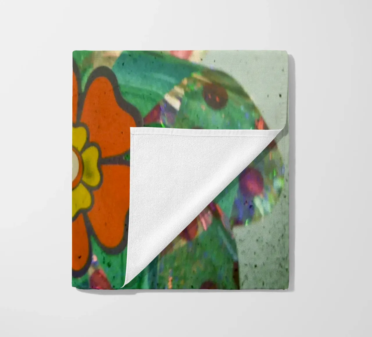 Il fiore d'argento telo mare da Cassia Beck Photography