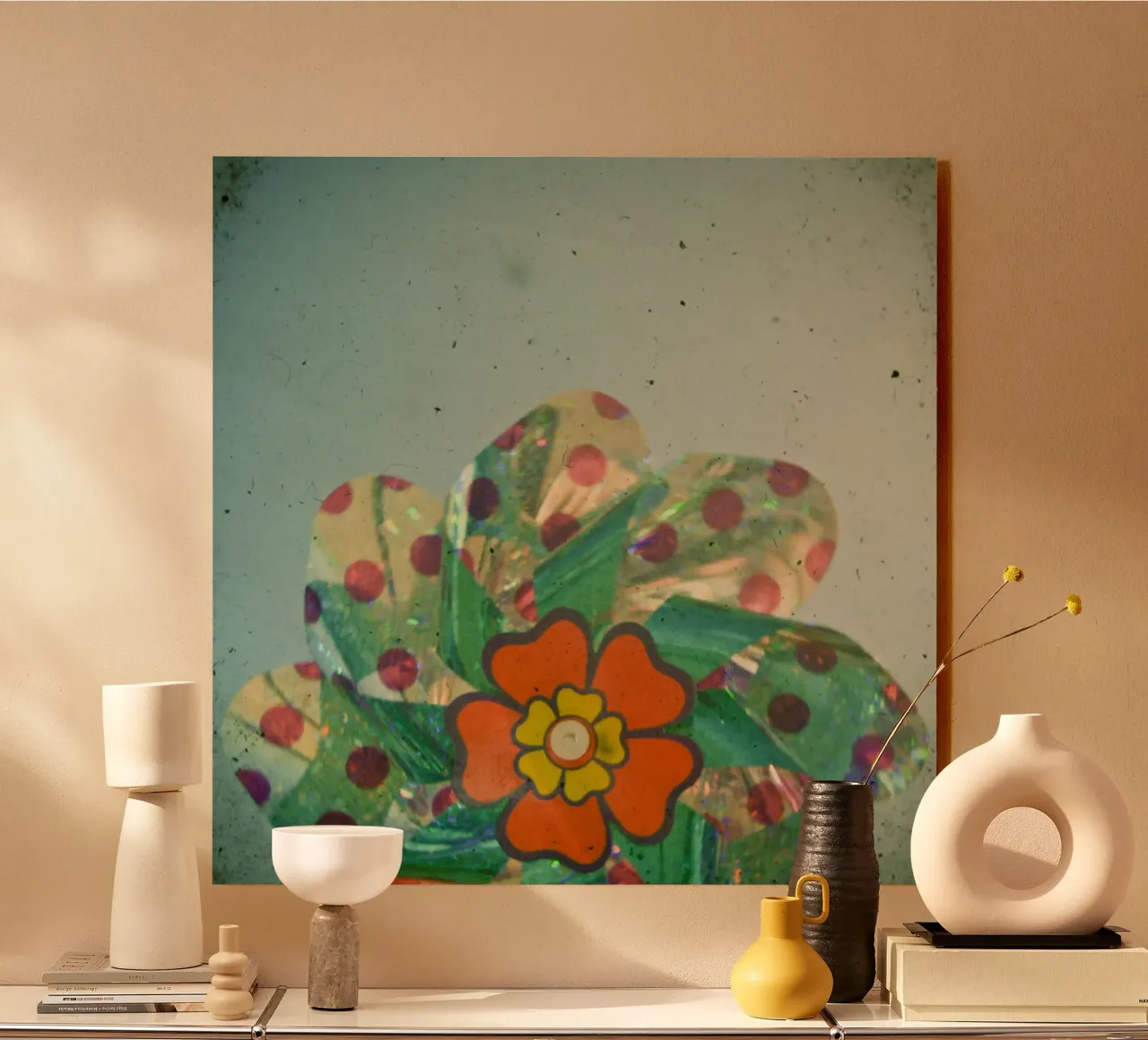 Il fiore d'argento alluminio dibond da Cassia Beck Photography