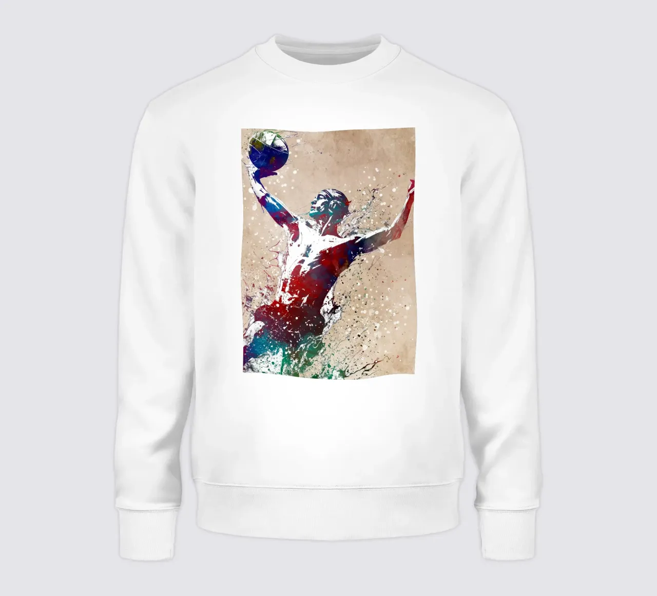 Waterpolo sport art sweatshirt by SPORT