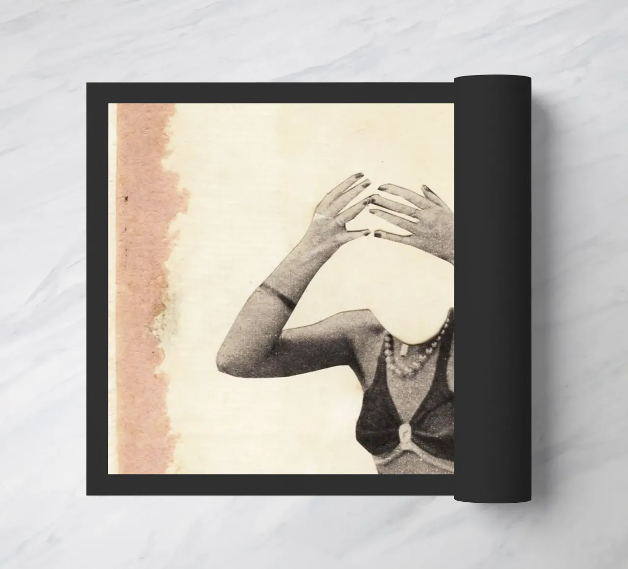 Perdere la testa zerbino da Cassia Beck Collage