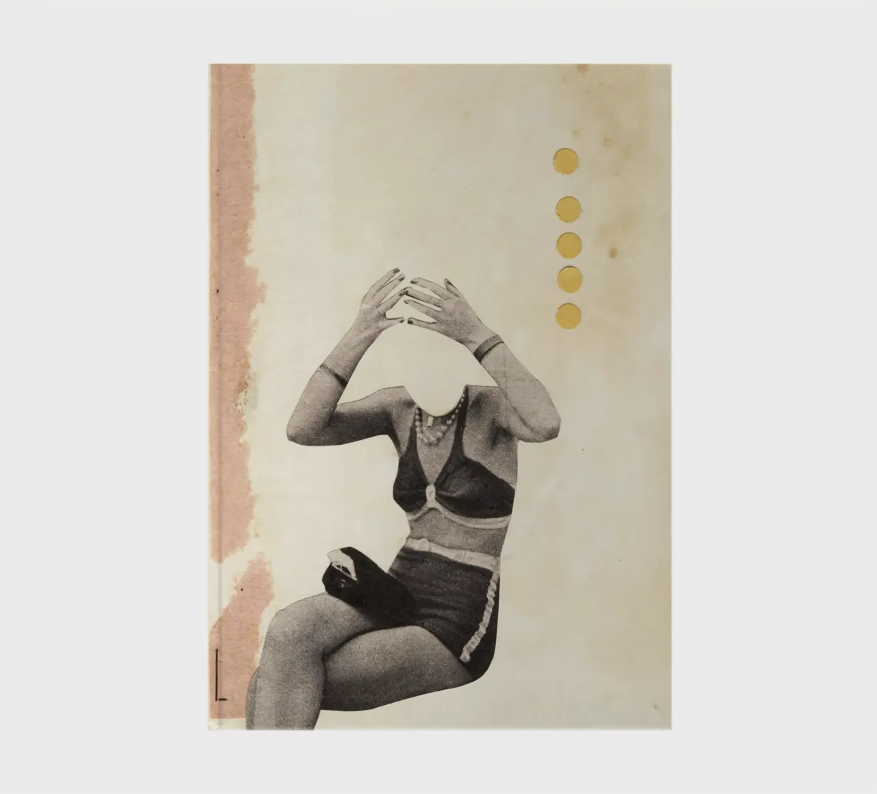Losing My Head notebook by Cassia Beck Collage