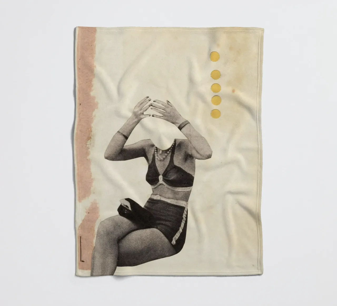 Perdere la testa coperta in pile da Cassia Beck Collage