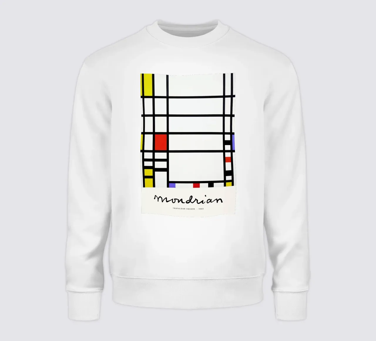 Mondrian – Signed Composition 3 felpa da Vintage by JUNIQE