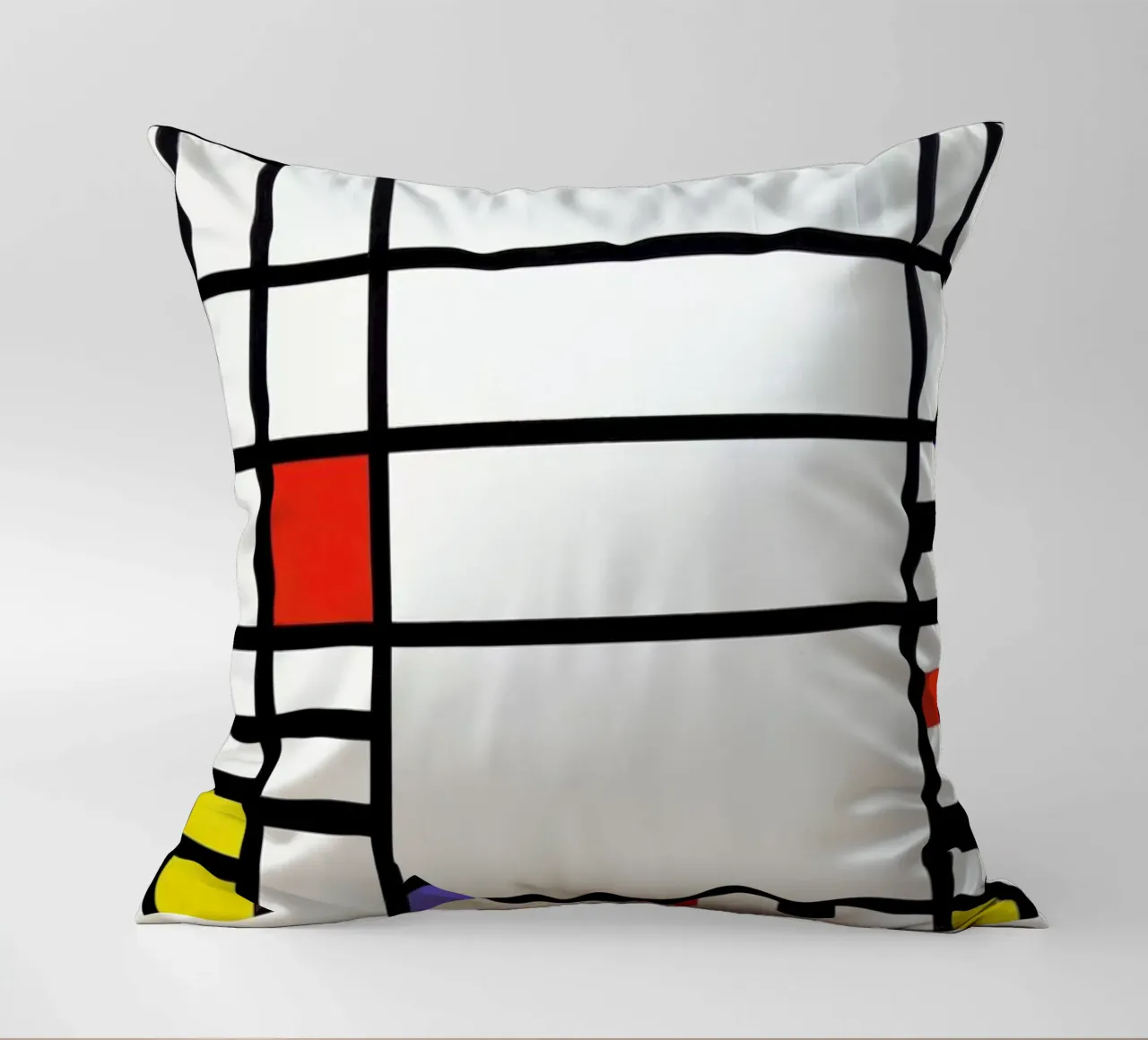 Mondrian – Signed Composition 3 cuscino da Vintage by JUNIQE