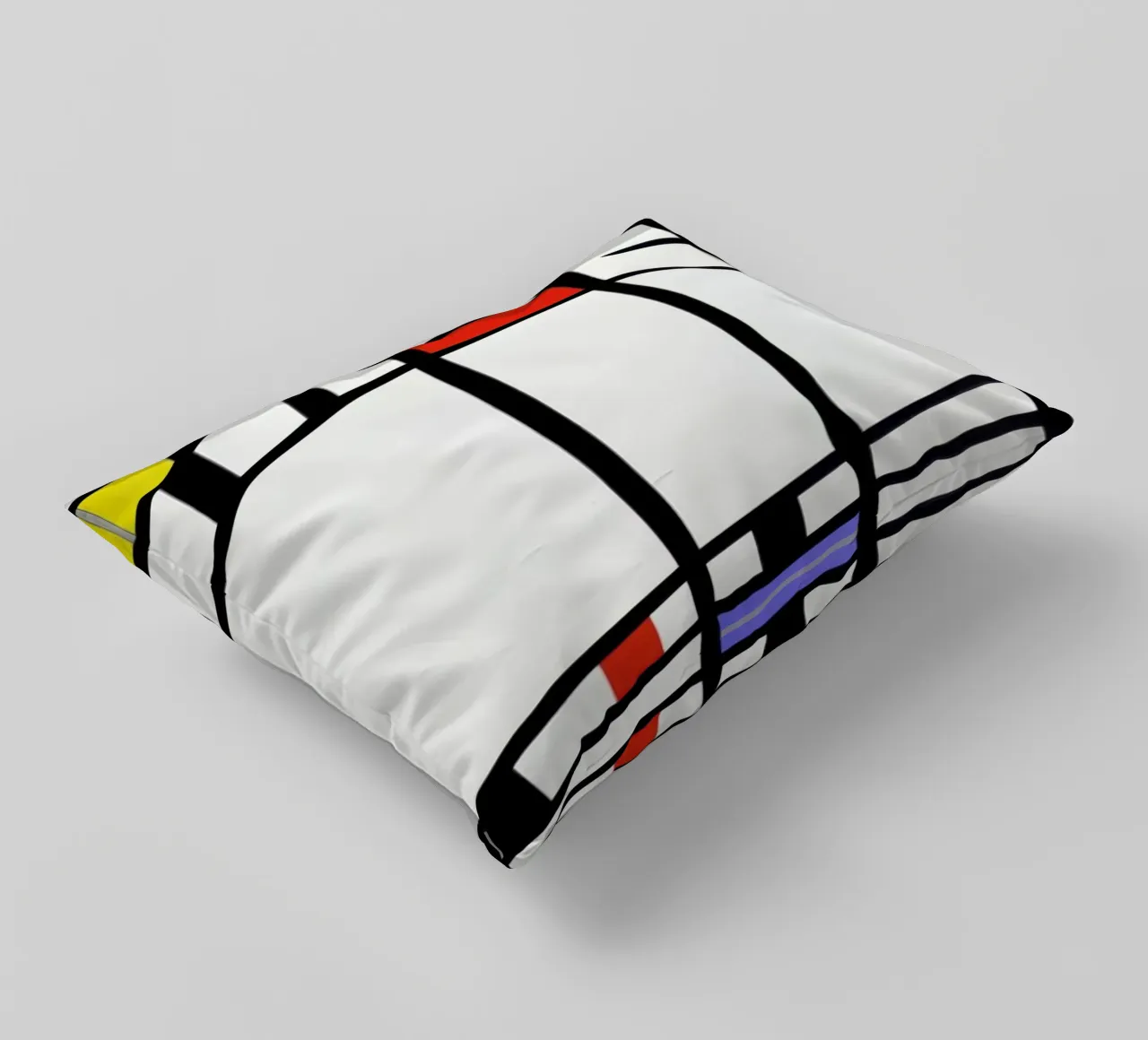 Mondrian – Signed Composition 3 cuscino da Vintage by JUNIQE