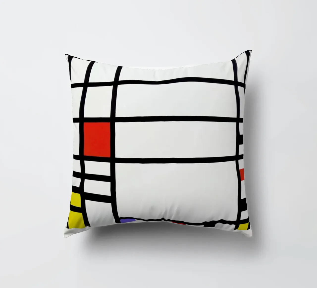 Mondrian – Signed Composition 3 cuscino da Vintage by JUNIQE