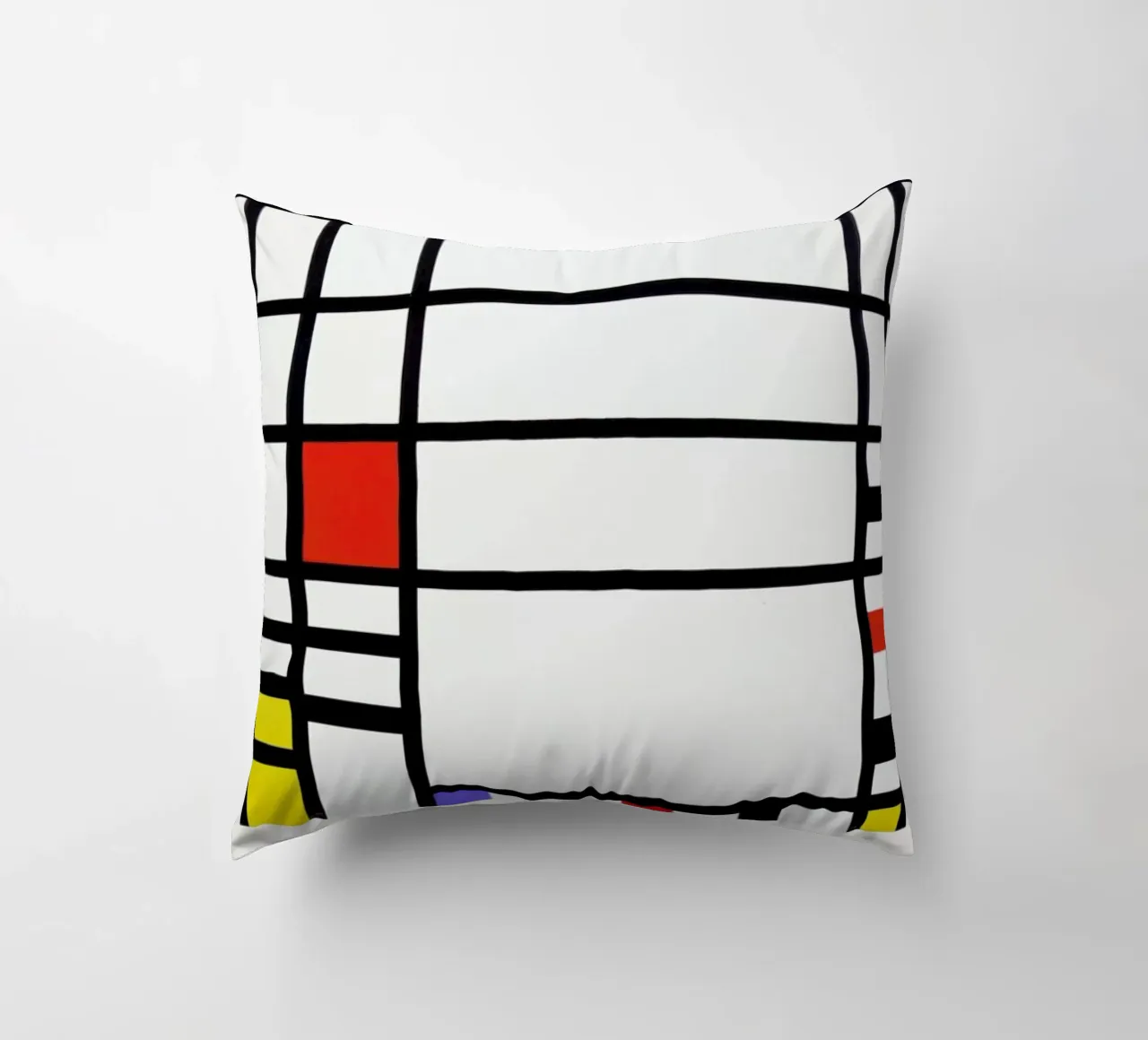 Mondrian – Signed Composition 3 cuscino da Vintage by JUNIQE