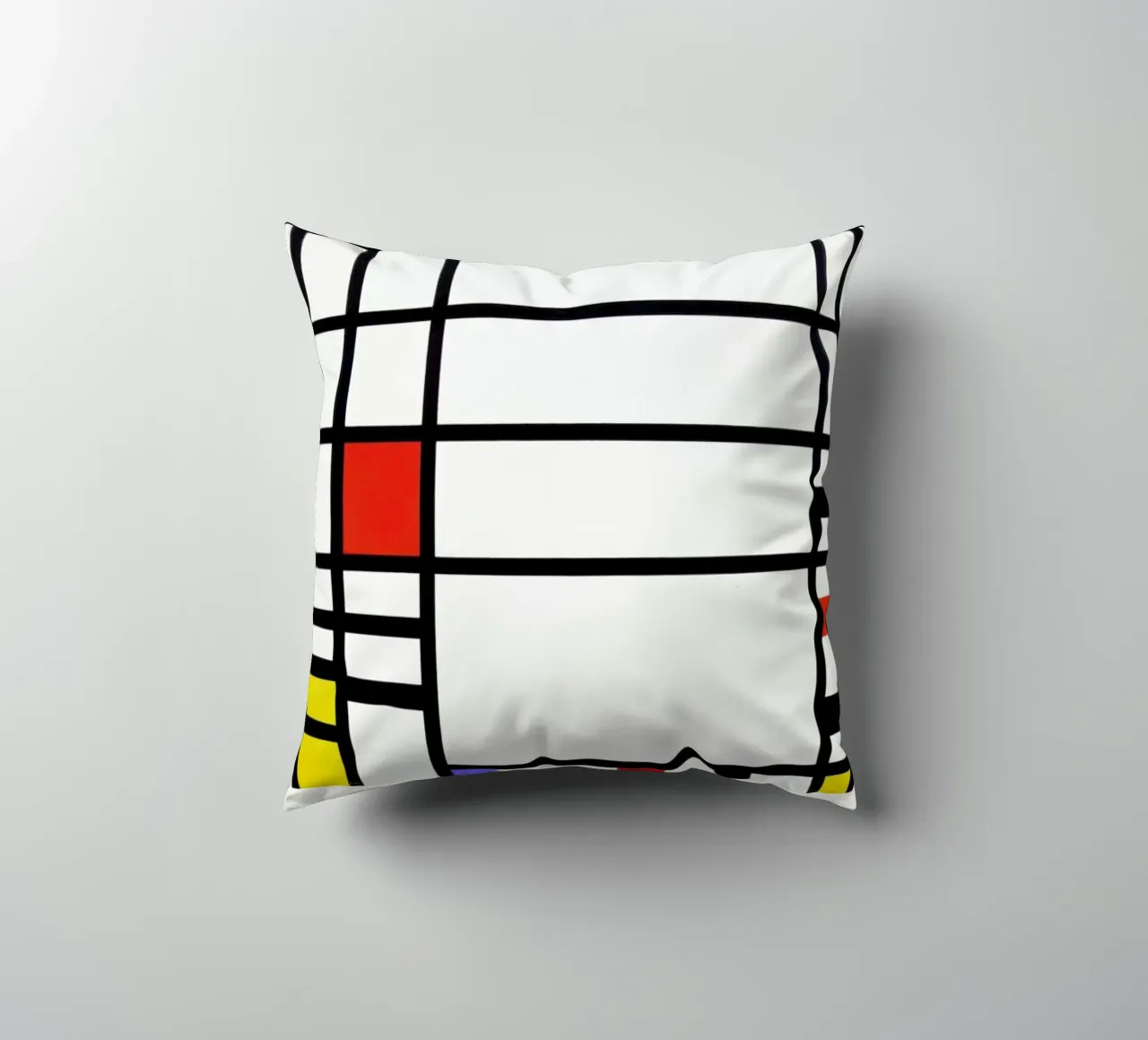 Mondrian – Signed Composition 3 cuscino da Vintage by JUNIQE