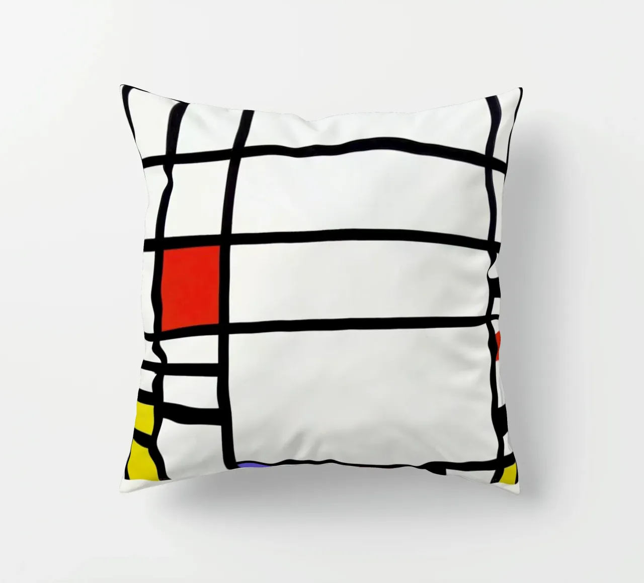 Mondrian – Signed Composition 3 cuscino da Vintage by JUNIQE