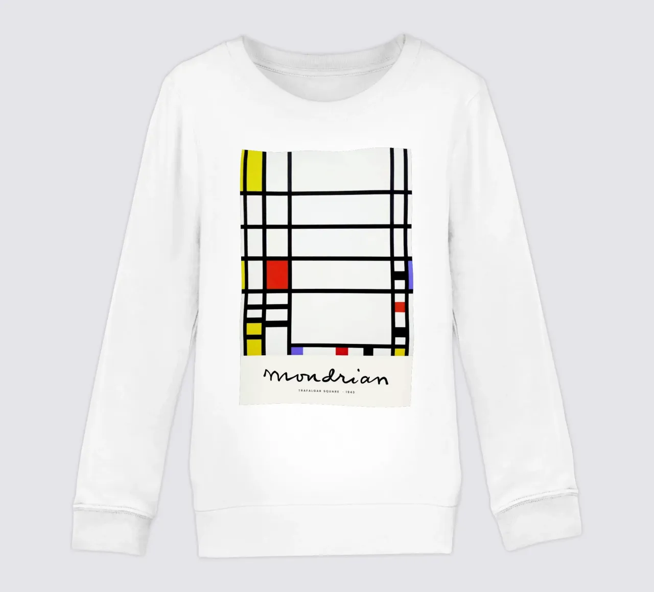 Mondrian – Signed Composition 3 felpa bambino da Vintage by JUNIQE