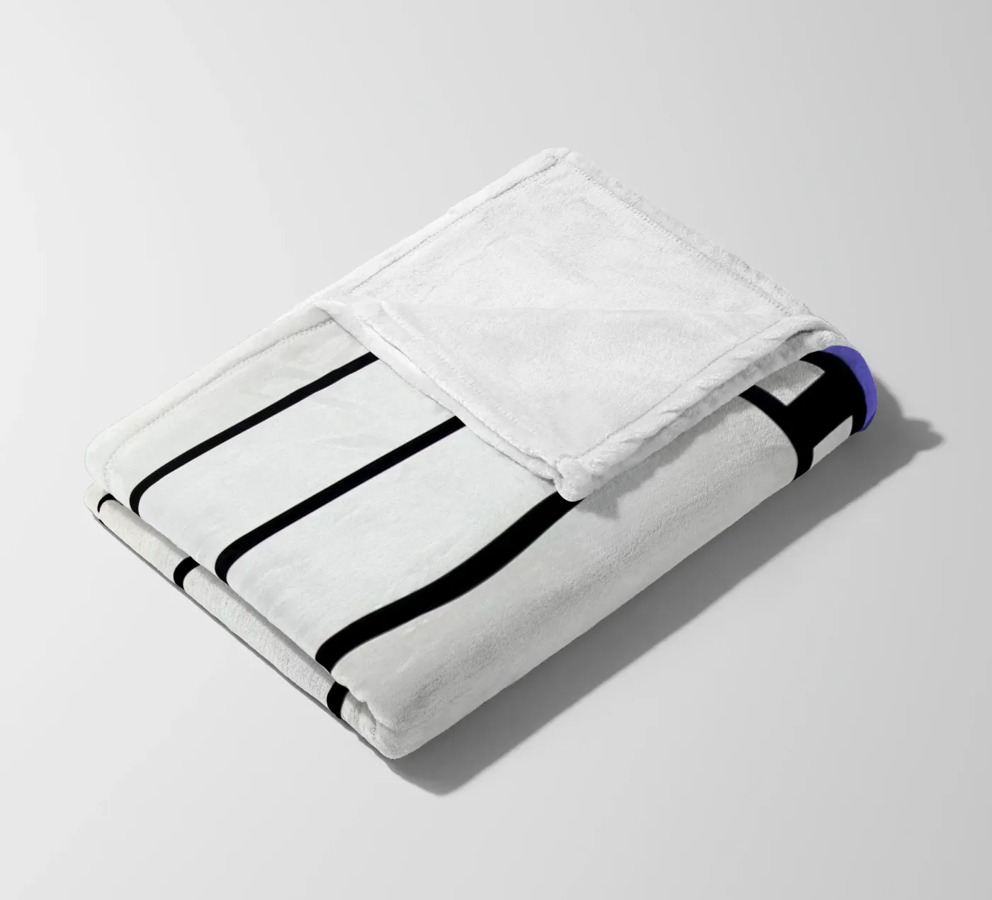 Mondrian – Signed Composition 3 Fleecedecke von Vintage by JUNIQE