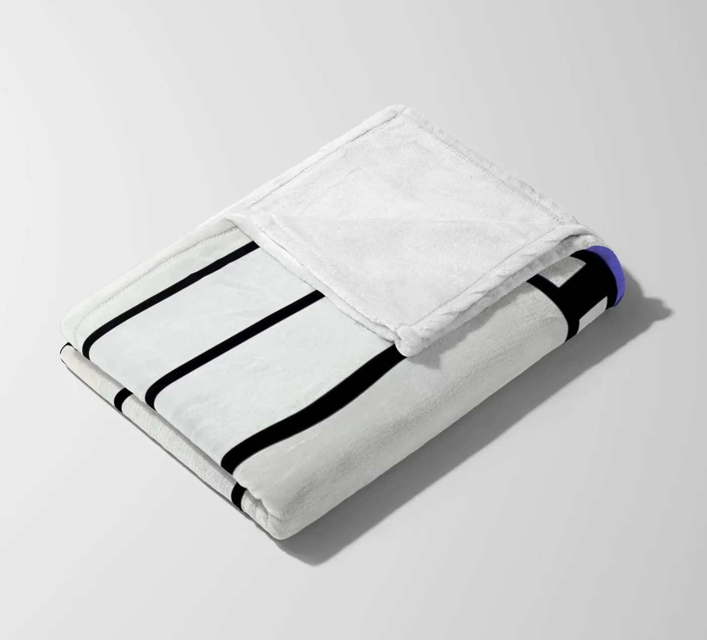 Mondrian – Signed Composition 3 Fleecedecke von Vintage by JUNIQE