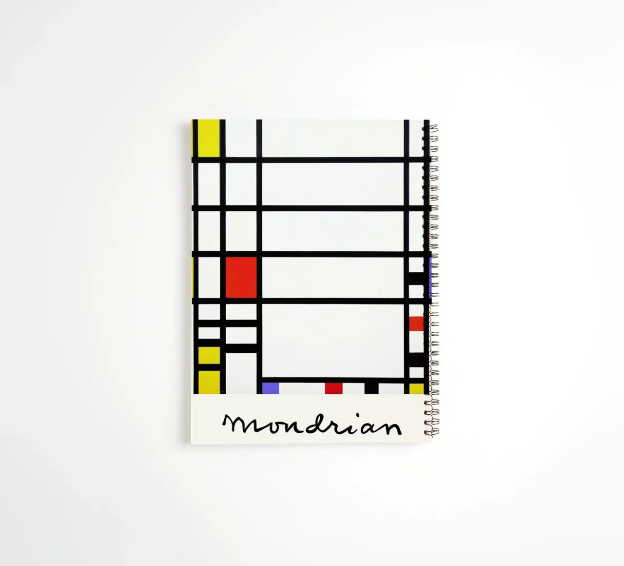 Mondrian – Signed Composition 3 spiral notebook by Vintage by JUNIQE