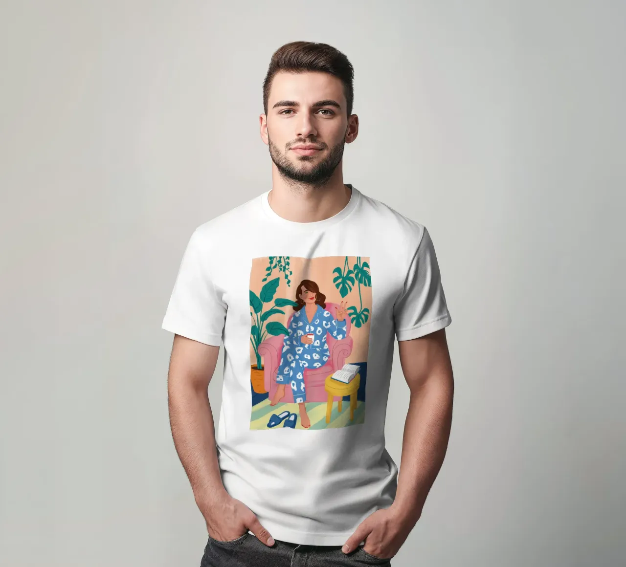 Pijama Jardín Reposo camiseta de Peak Delusion