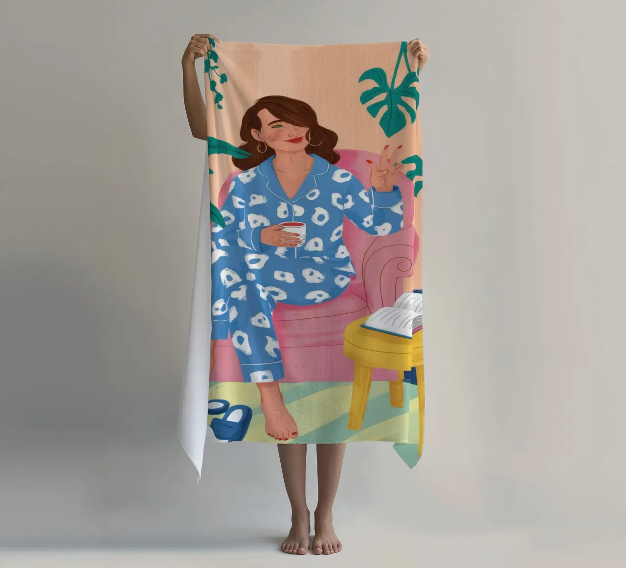 Pijama Jardín Reposo toalla de playa de Peak Delusion