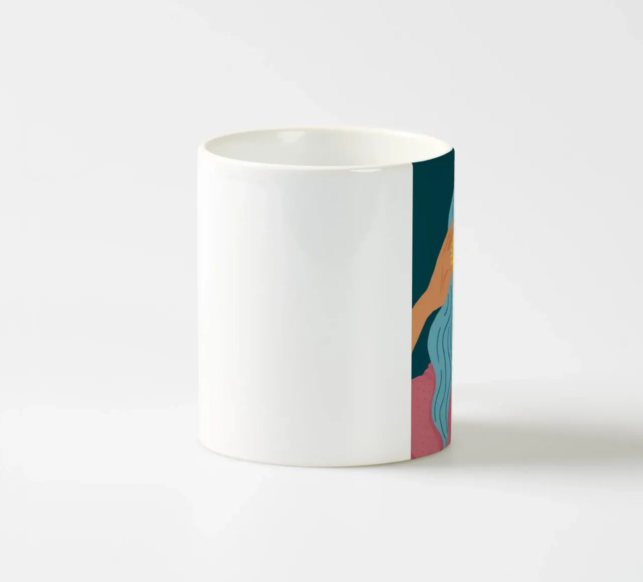 Azure Hair Bloom tazza in ceramica da Peak Delusion