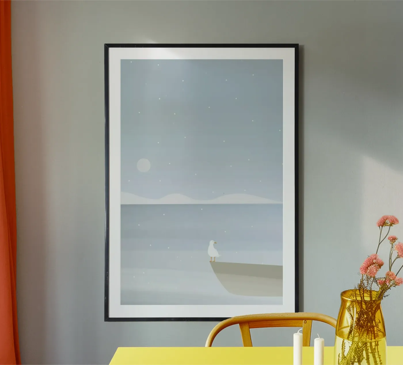 Wintersegler poster van XOXO Arte