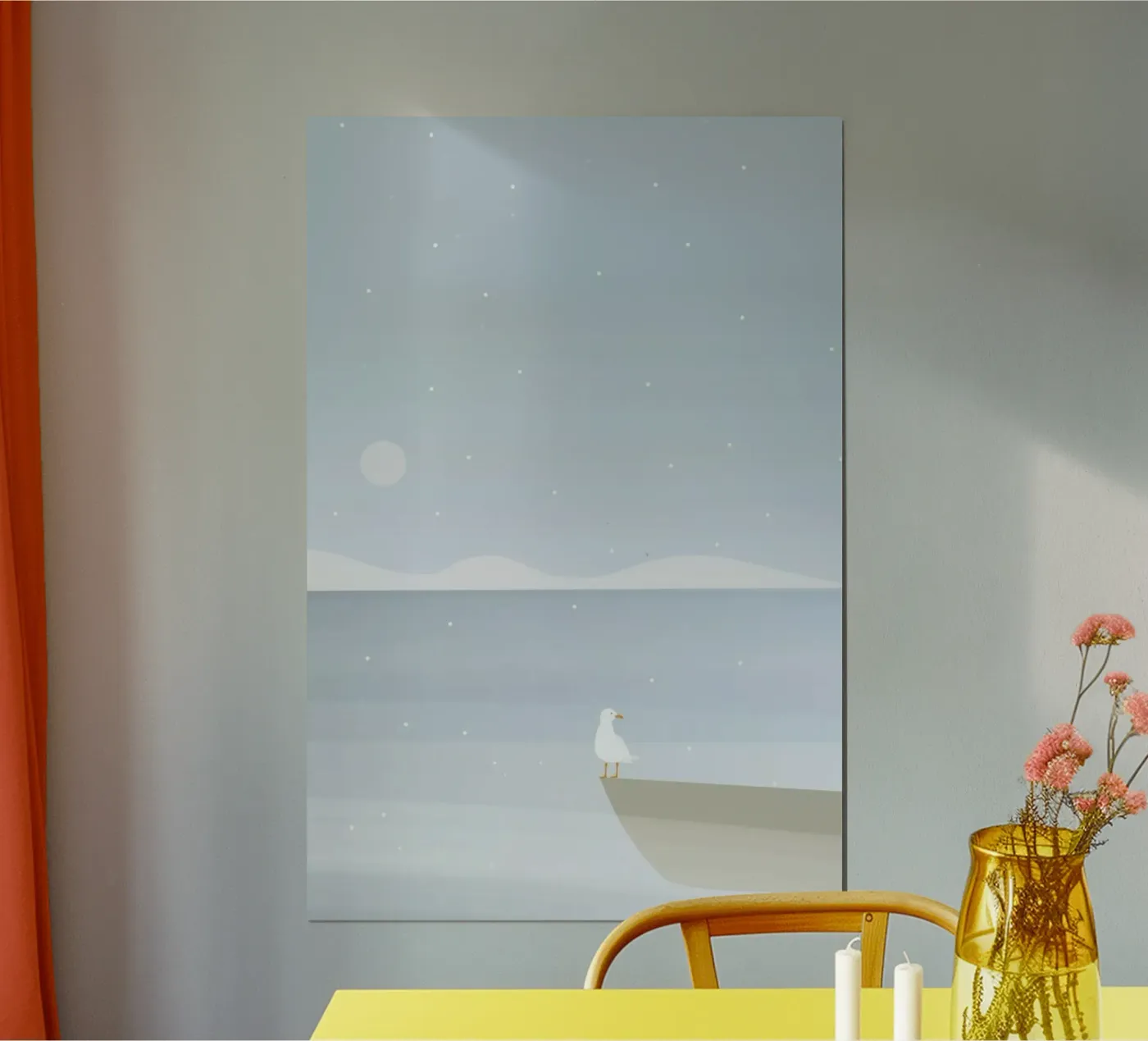 Wintersegler poster van XOXO Arte