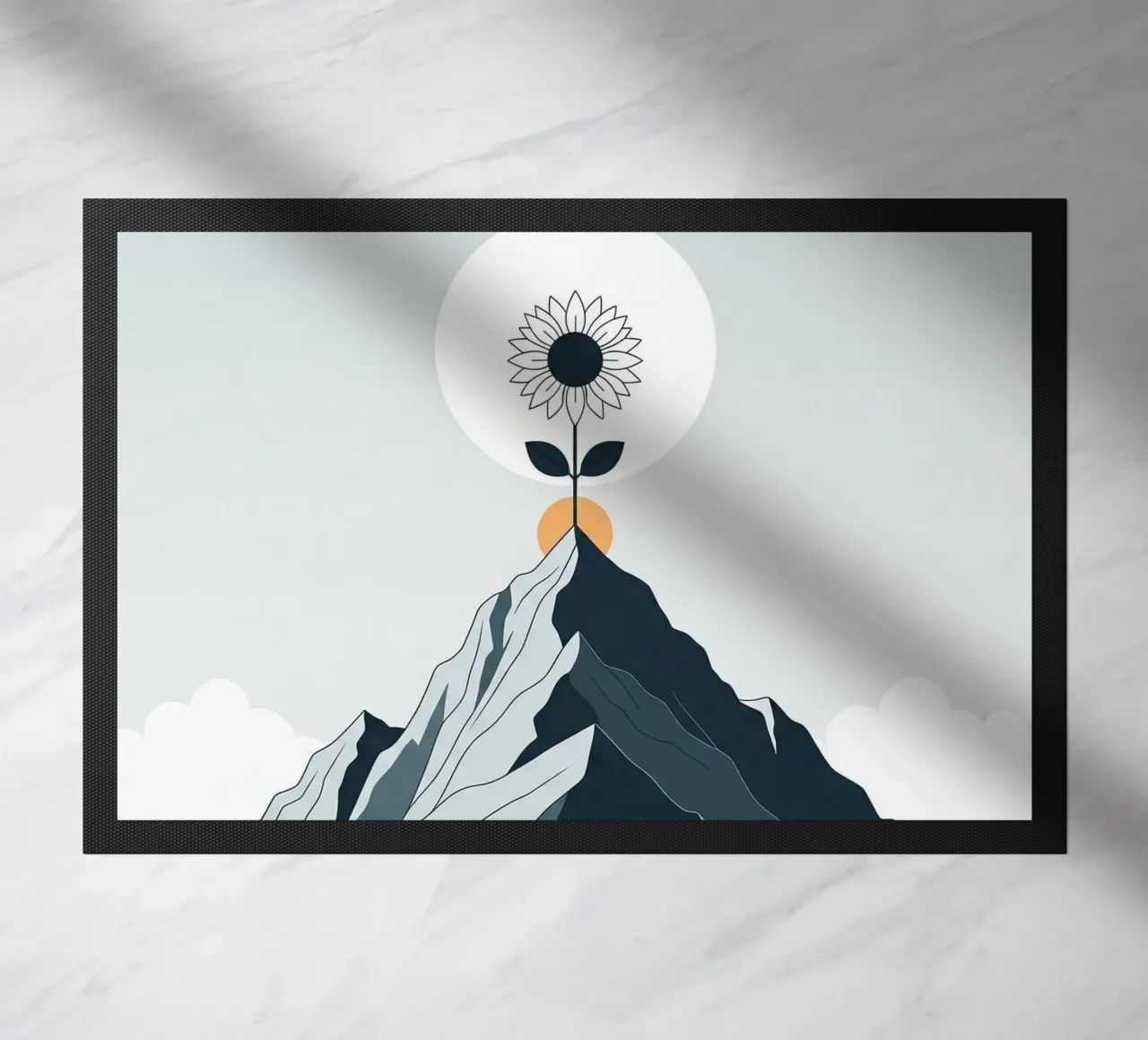 Floral bauhaus #066: Where the Light Grows zerbino da Zen Design