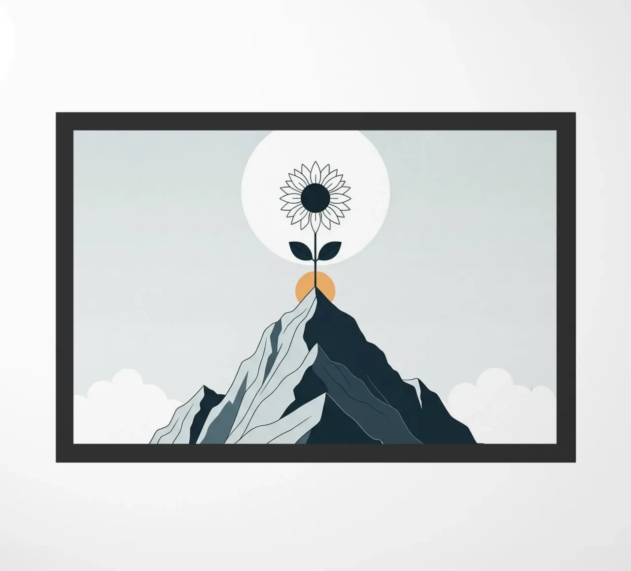 Floral bauhaus #066: Where the Light Grows zerbino da Zen Design