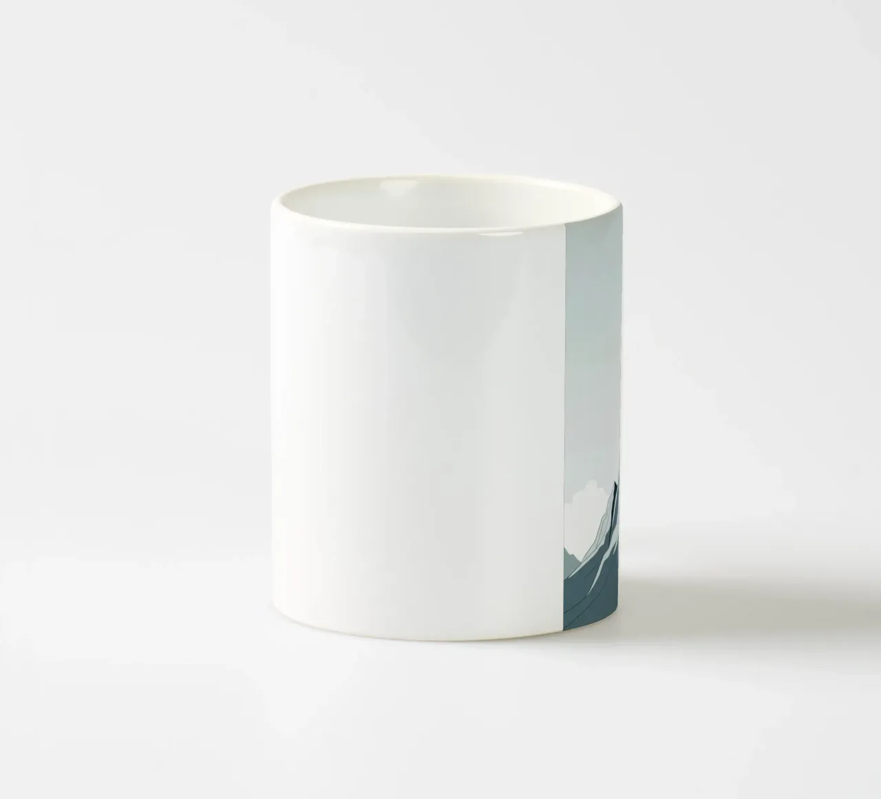 Floral bauhaus #066: Where the Light Grows tazza in ceramica da Zen Design