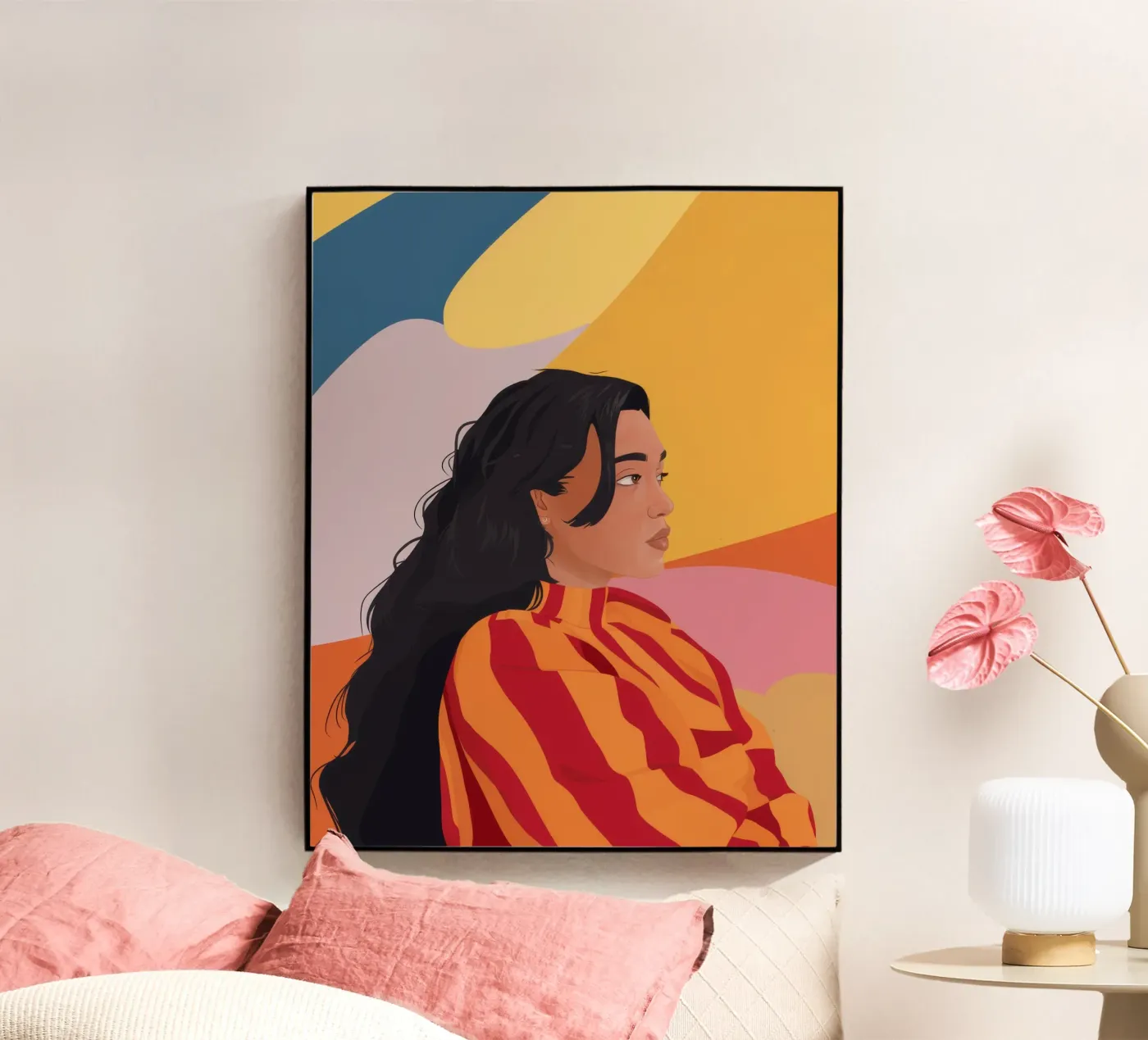 Striped Sweater Gaze plexiglas de Peak Delusion