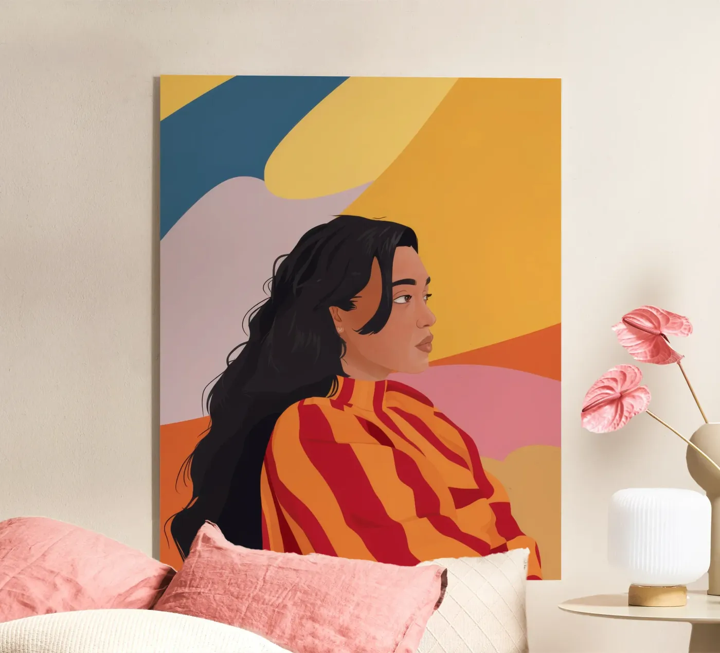 Striped Sweater Gaze plexiglas de Peak Delusion