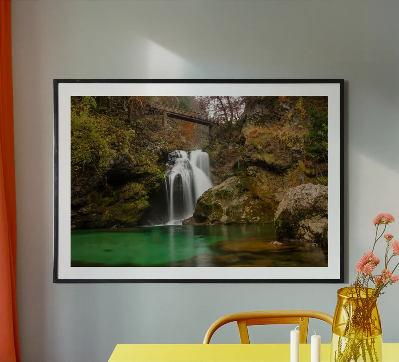 Sussurri di sentieri d'autunno carta hahnemühle da PhotoVibe Decor