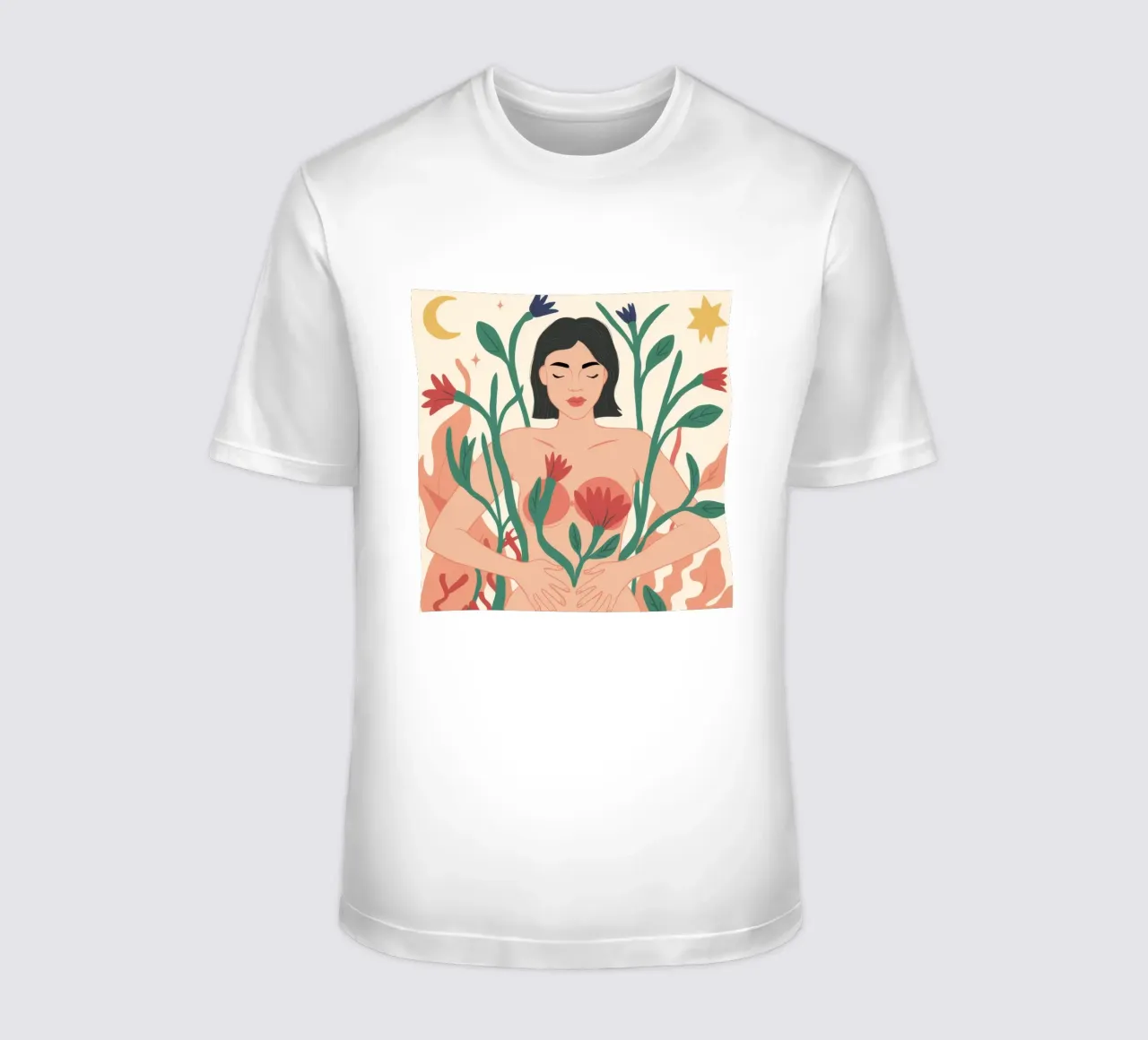 El poder de la diosa de las flores camiseta de Peak Delusion