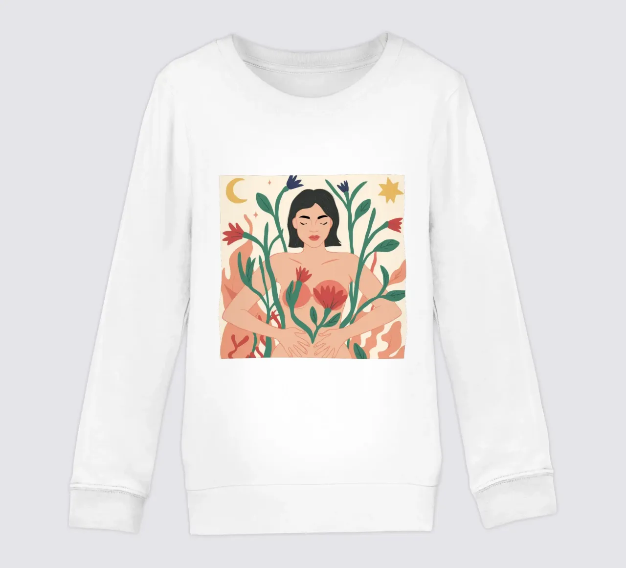 El poder de la diosa de las flores sudadera para niño de Peak Delusion