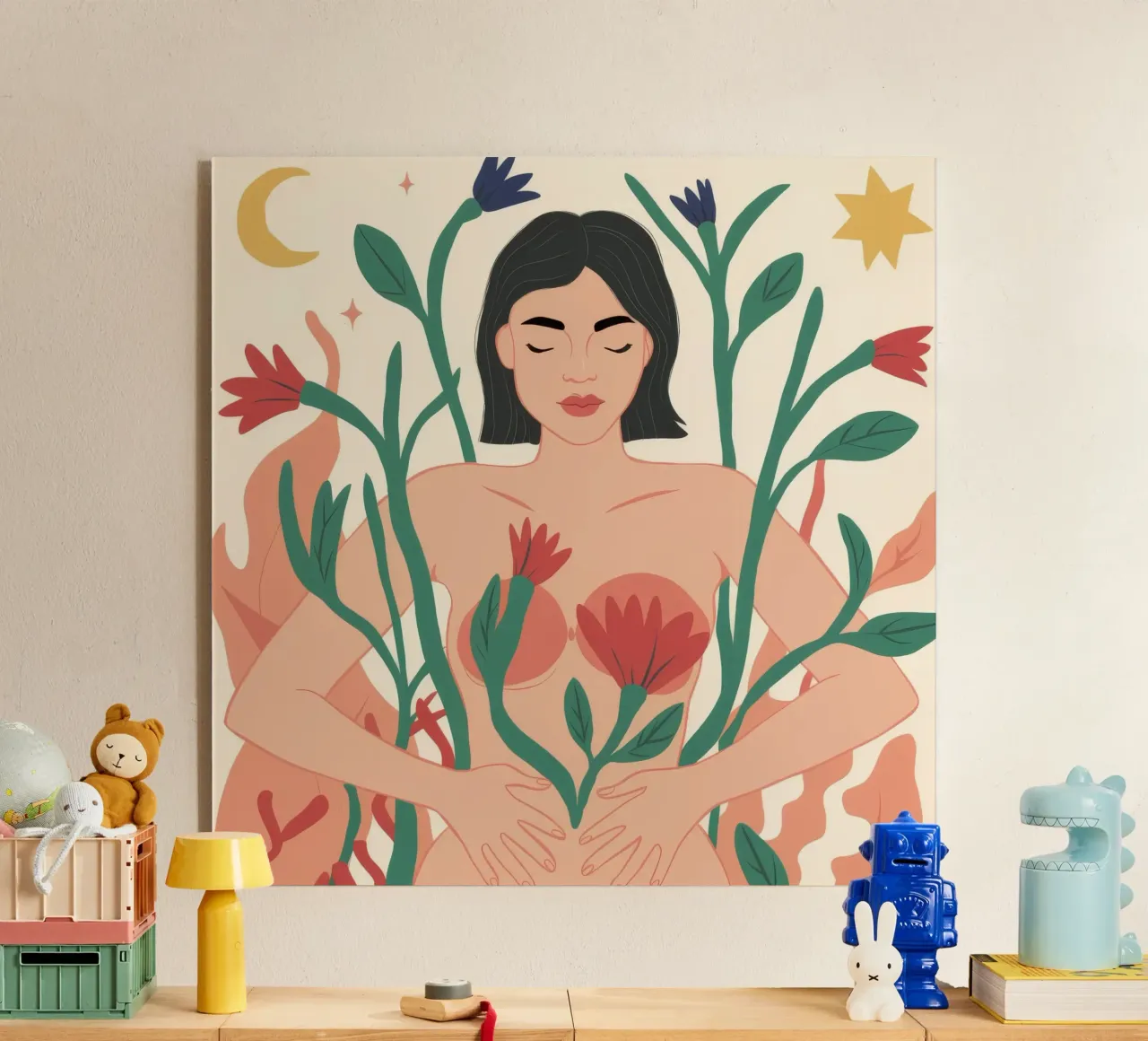 El poder de la diosa de las flores metacrilato de Peak Delusion