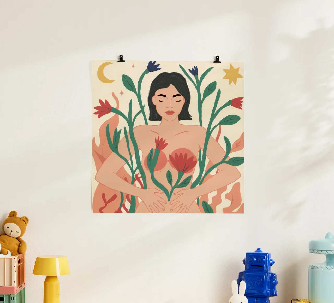 El poder de la diosa de las flores hahnemühle de Peak Delusion