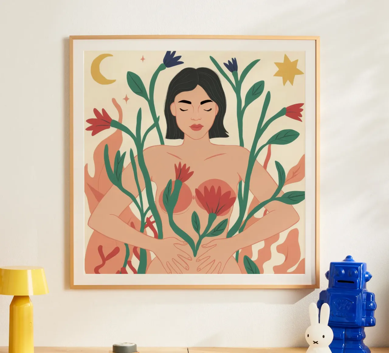 El poder de la diosa de las flores hahnemühle de Peak Delusion