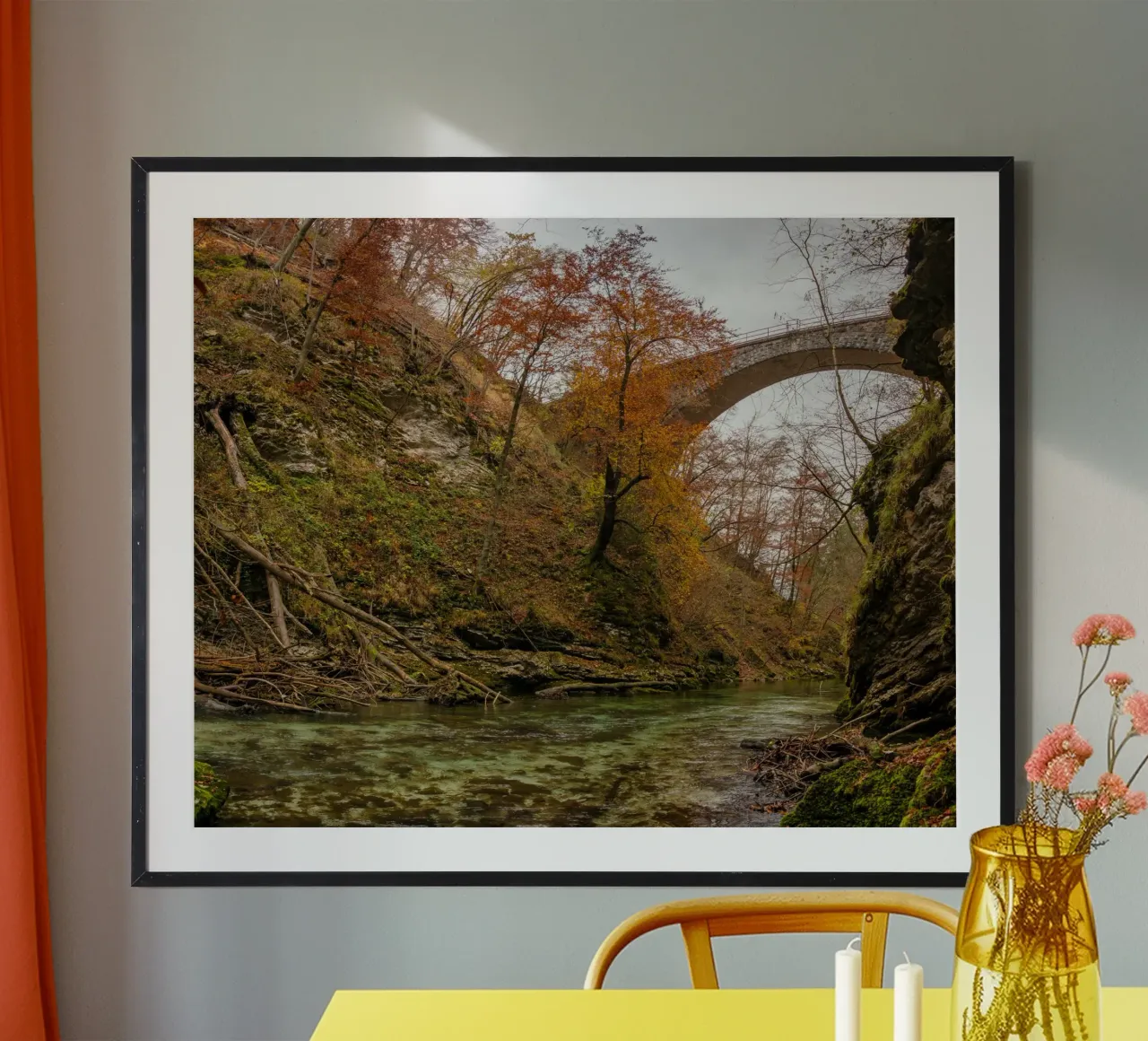 Sussurri di sentieri d'autunno carta hahnemühle da PhotoVibe Decor