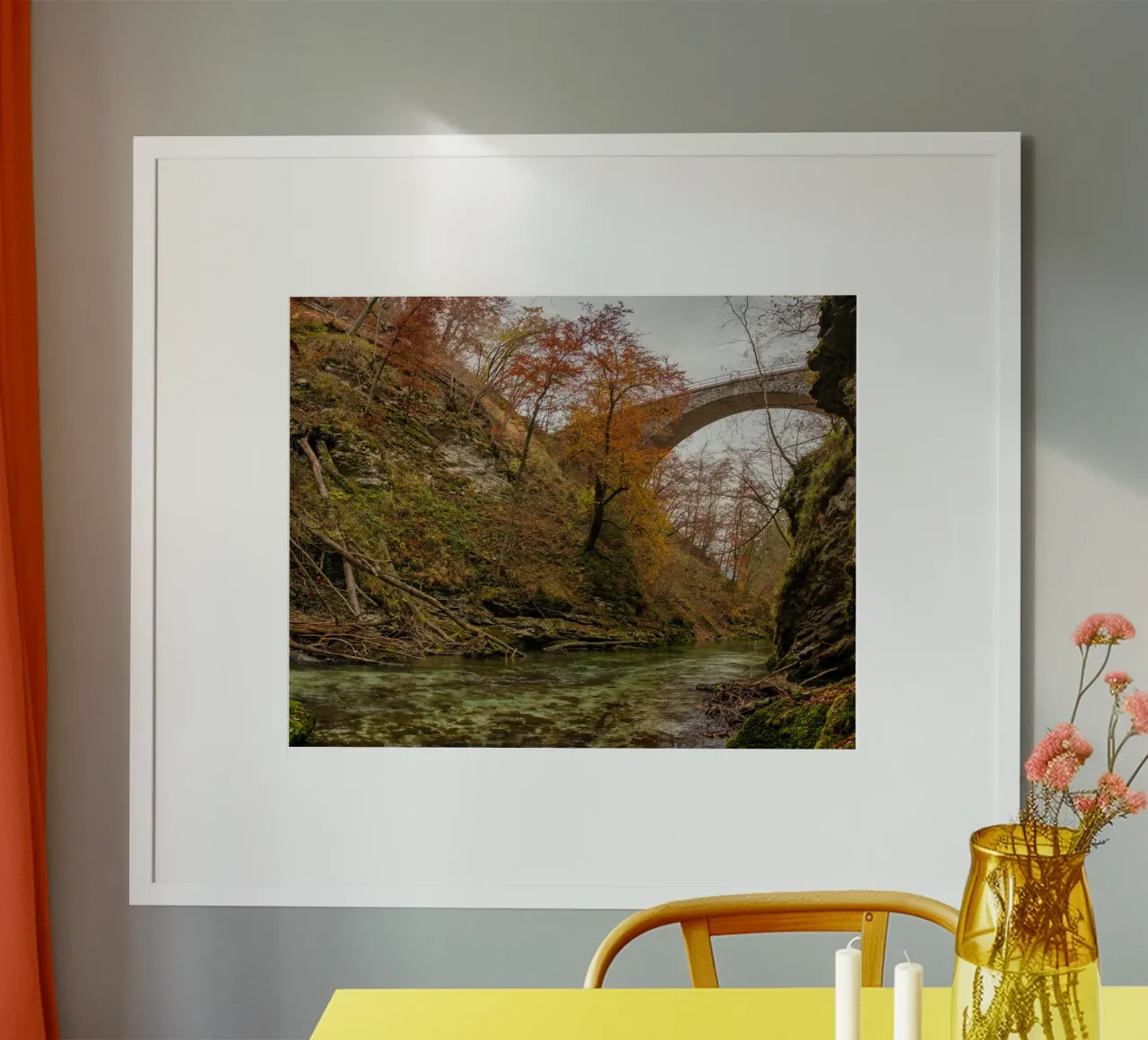 Sussurri di sentieri d'autunno carta hahnemühle da PhotoVibe Decor
