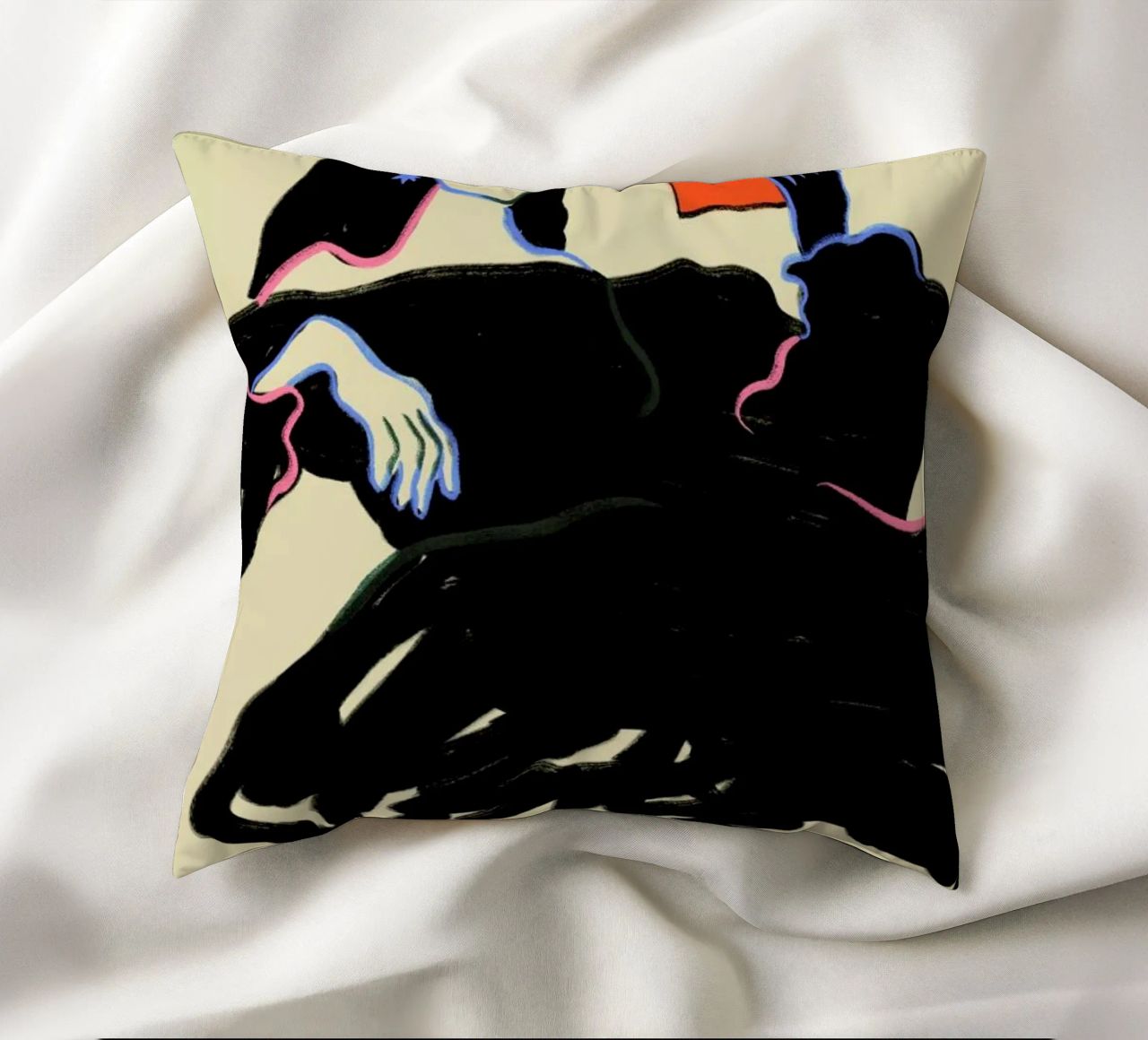 Midnight Reading cuscino da Sandra Poliakov