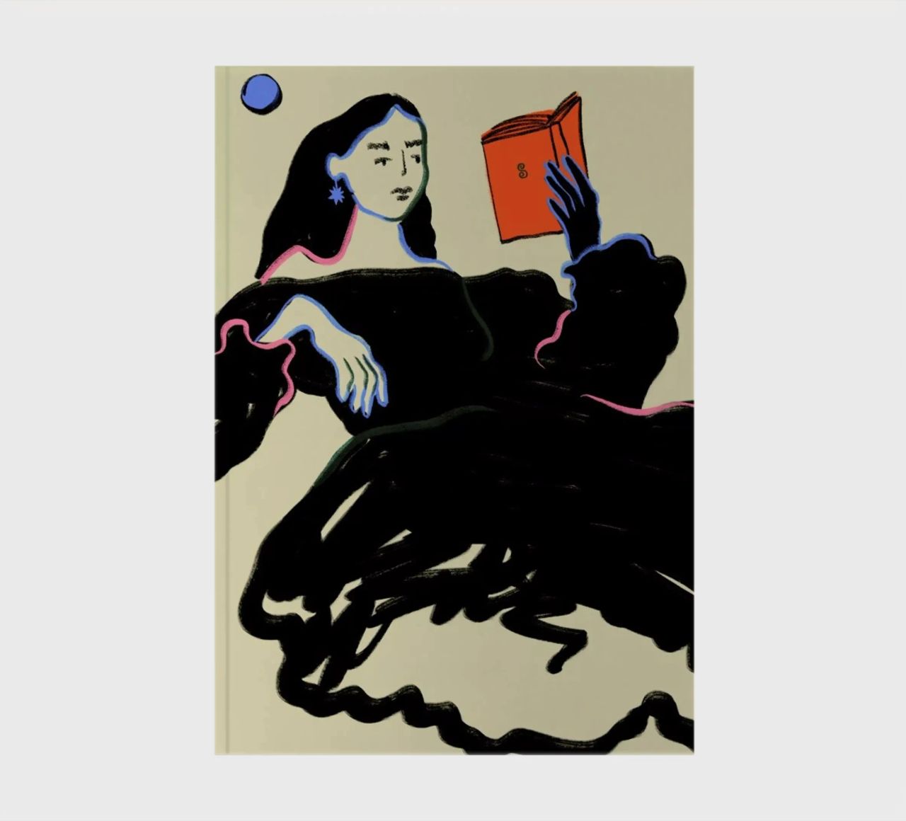 Midnight Reading notebook by Sandra Poliakov