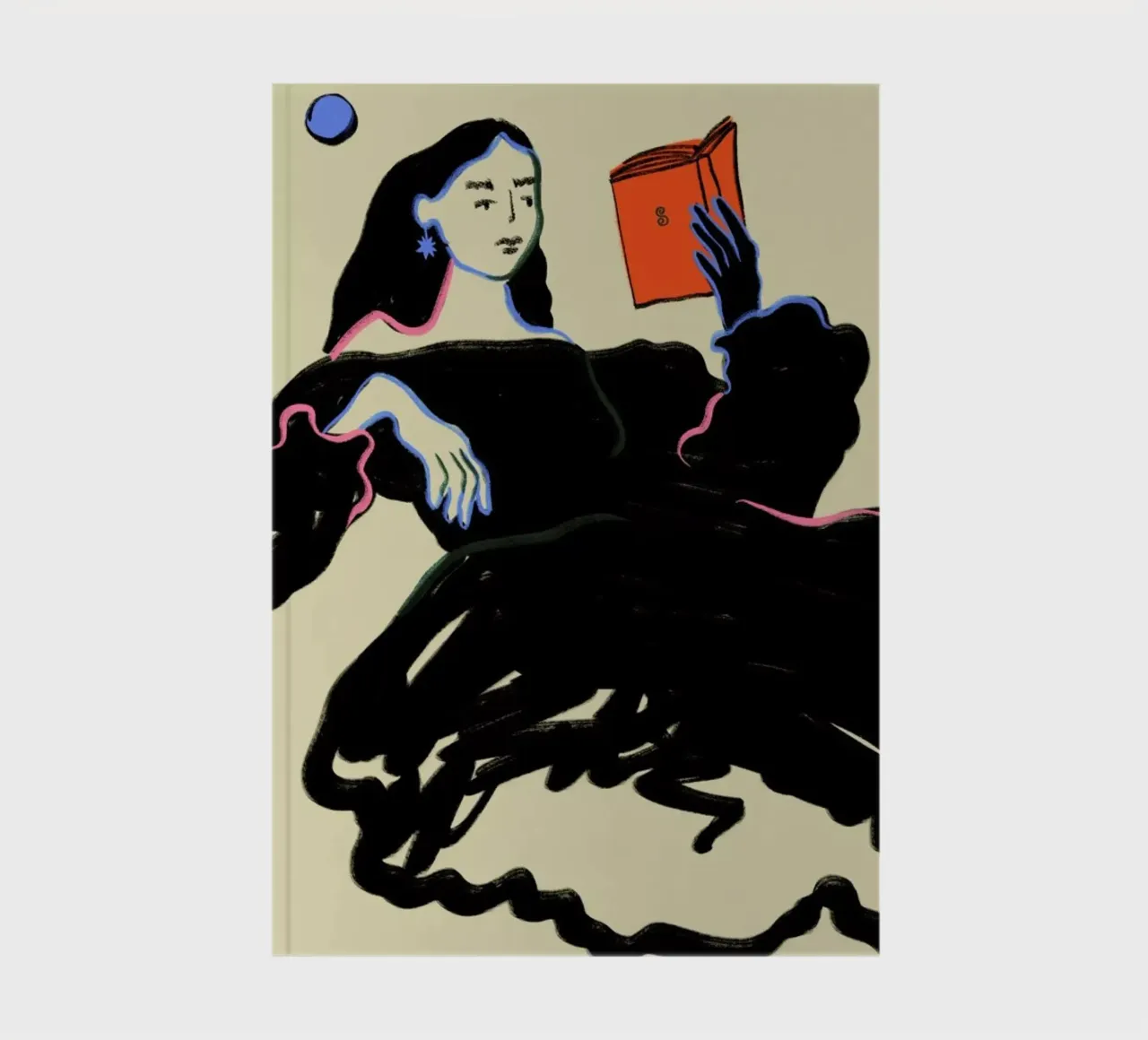 Midnight Reading Notizbuch von Sandra Poliakov