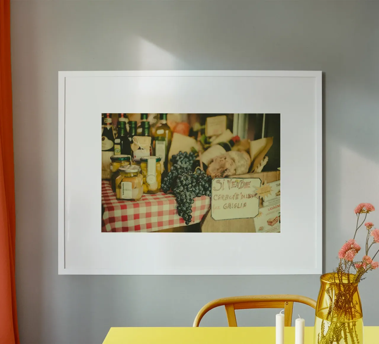 Autunno in Toscana poster da PhotoVibe Decor