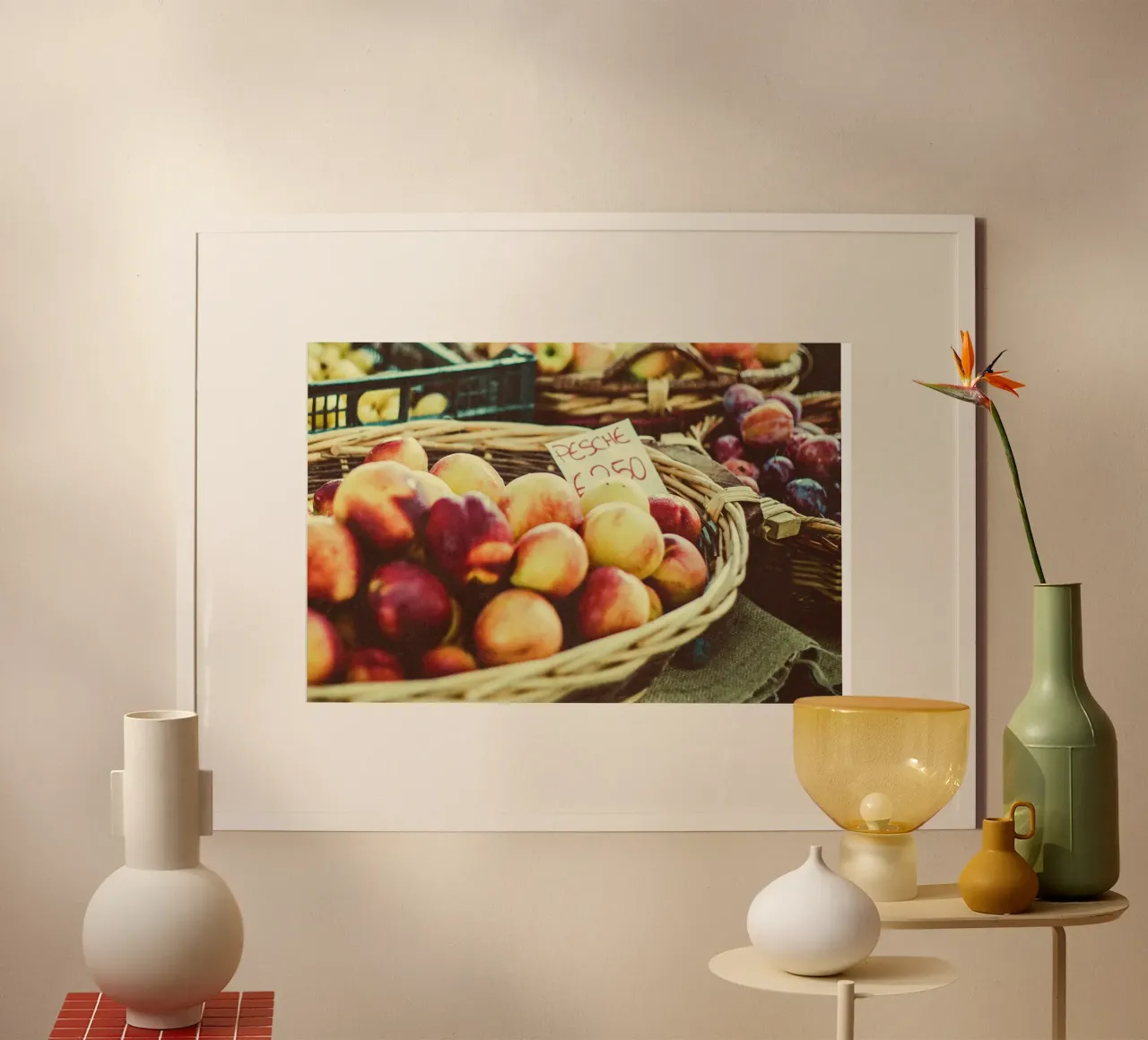Autunno in Toscana poster da PhotoVibe Decor