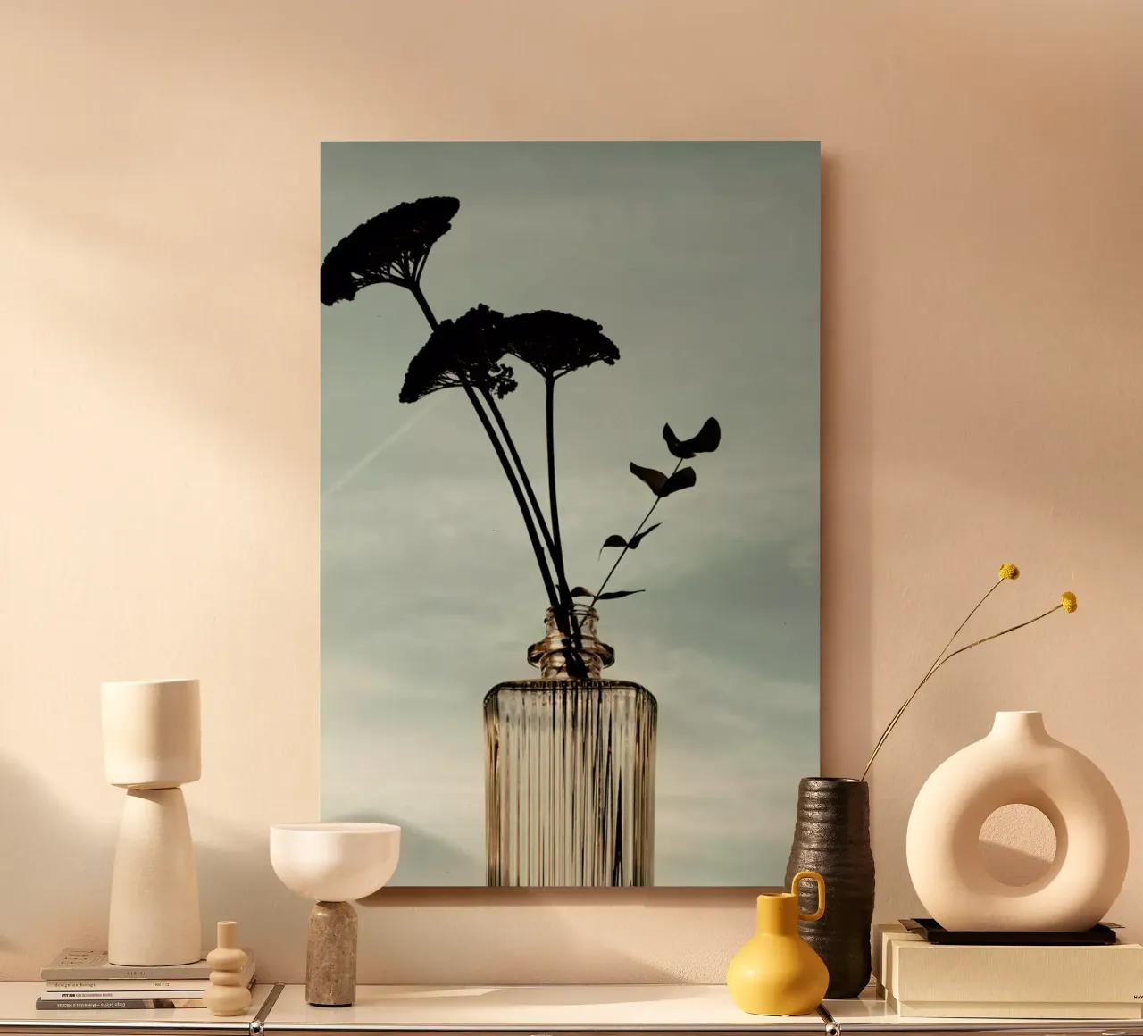 Flowers In The Bottle forex plate by Sebastian Hilgetag